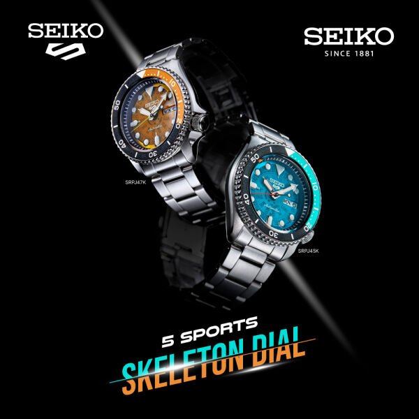 Seiko5 Sports SRPJ47K Otomatik Erkek Kol Saati
