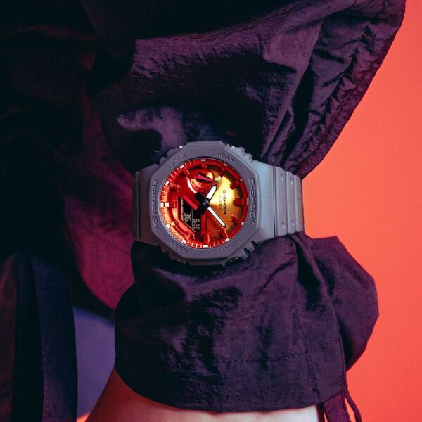 G-SHOCK Casio GA-2100FL-8ADR Kol Saati