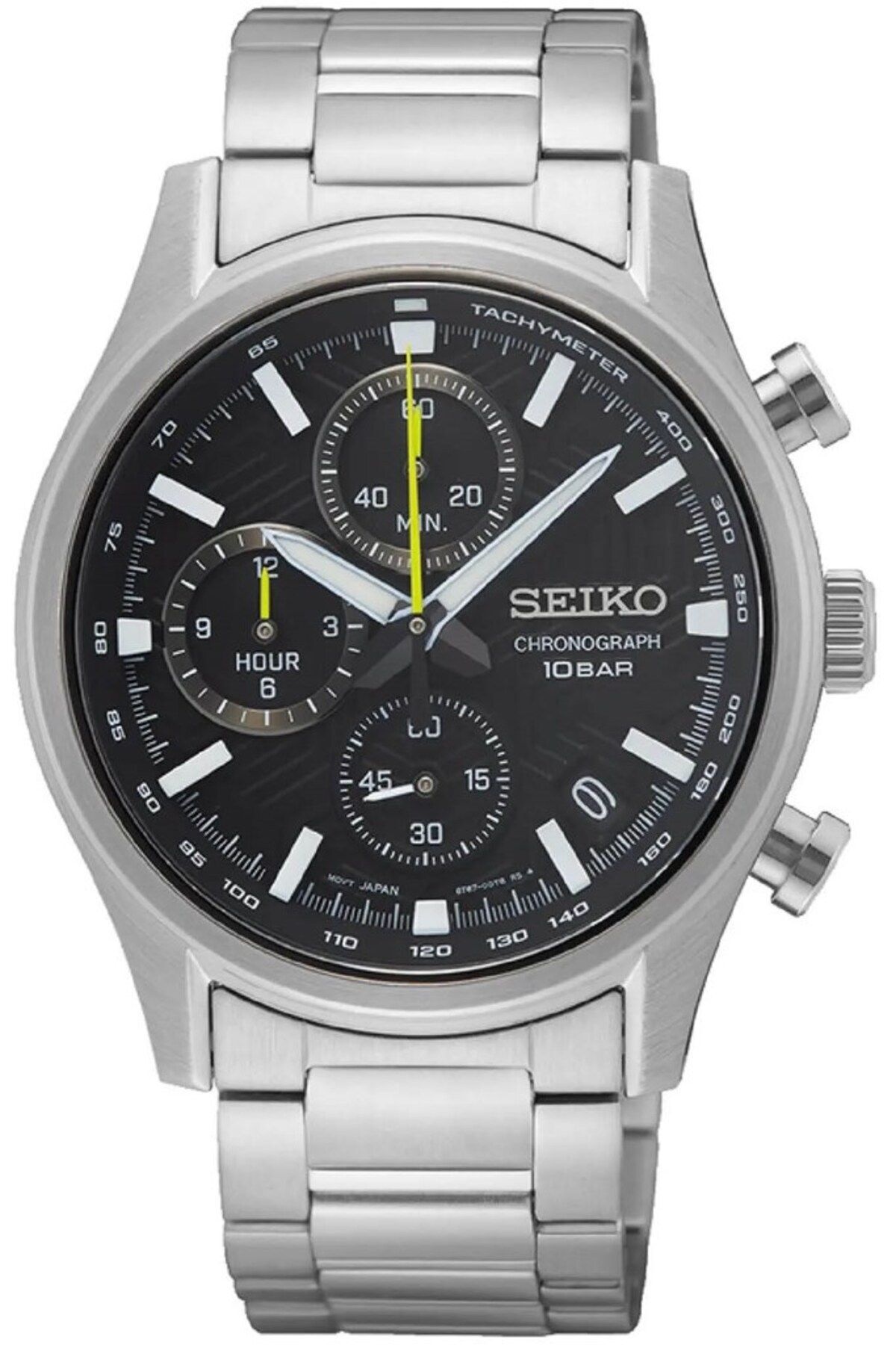 Ssb419p Quartz Kronograf Çelik Gri 40 Mm Erkek Kol Saati