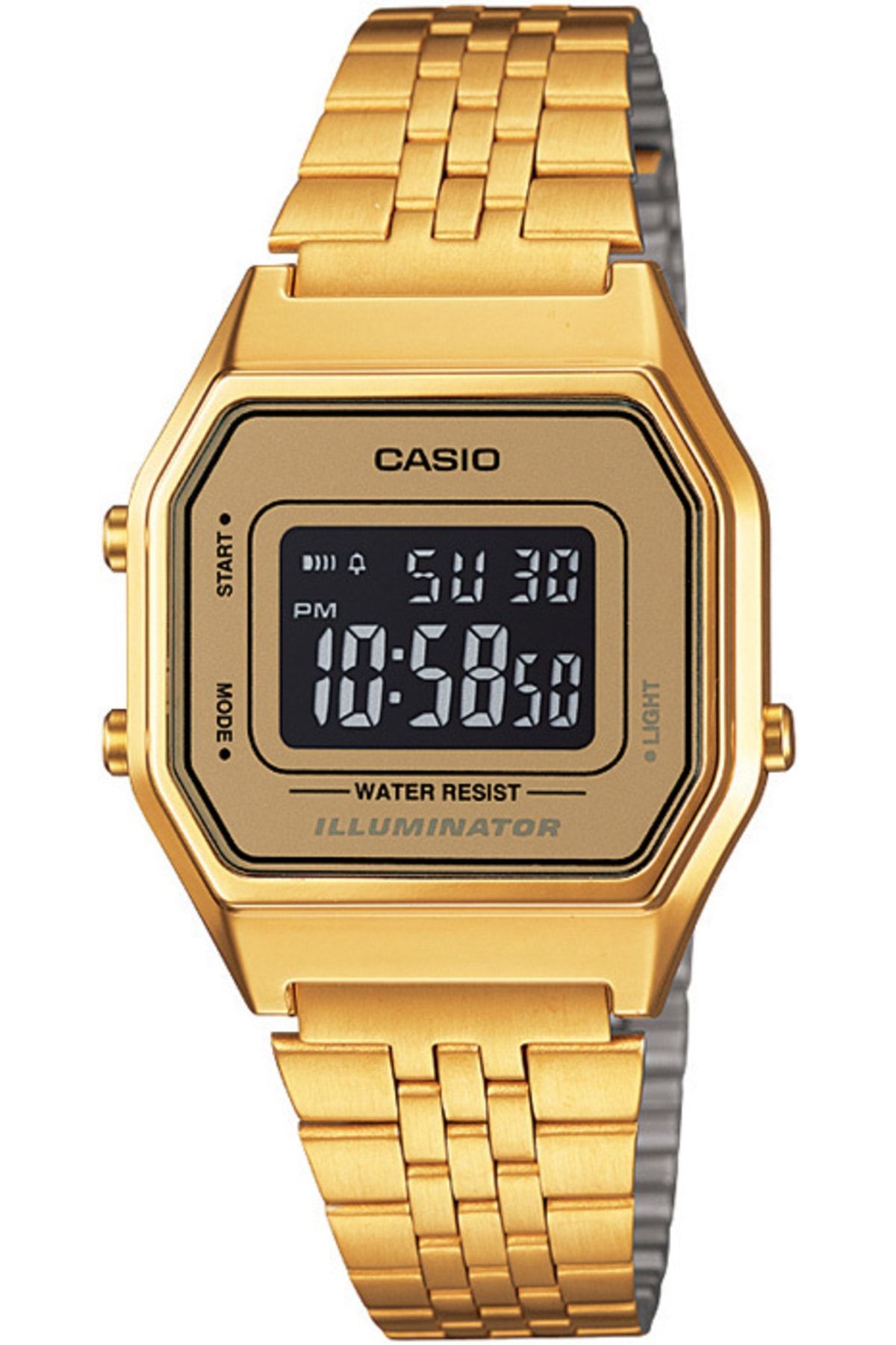 La680wga-9bdf Retro Dijital Kadın Kol Saati
