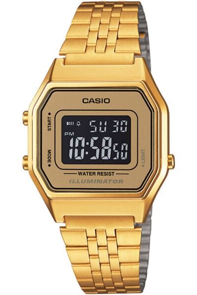 La680wga-9bdf Retro Dijital Kadın Kol Saati