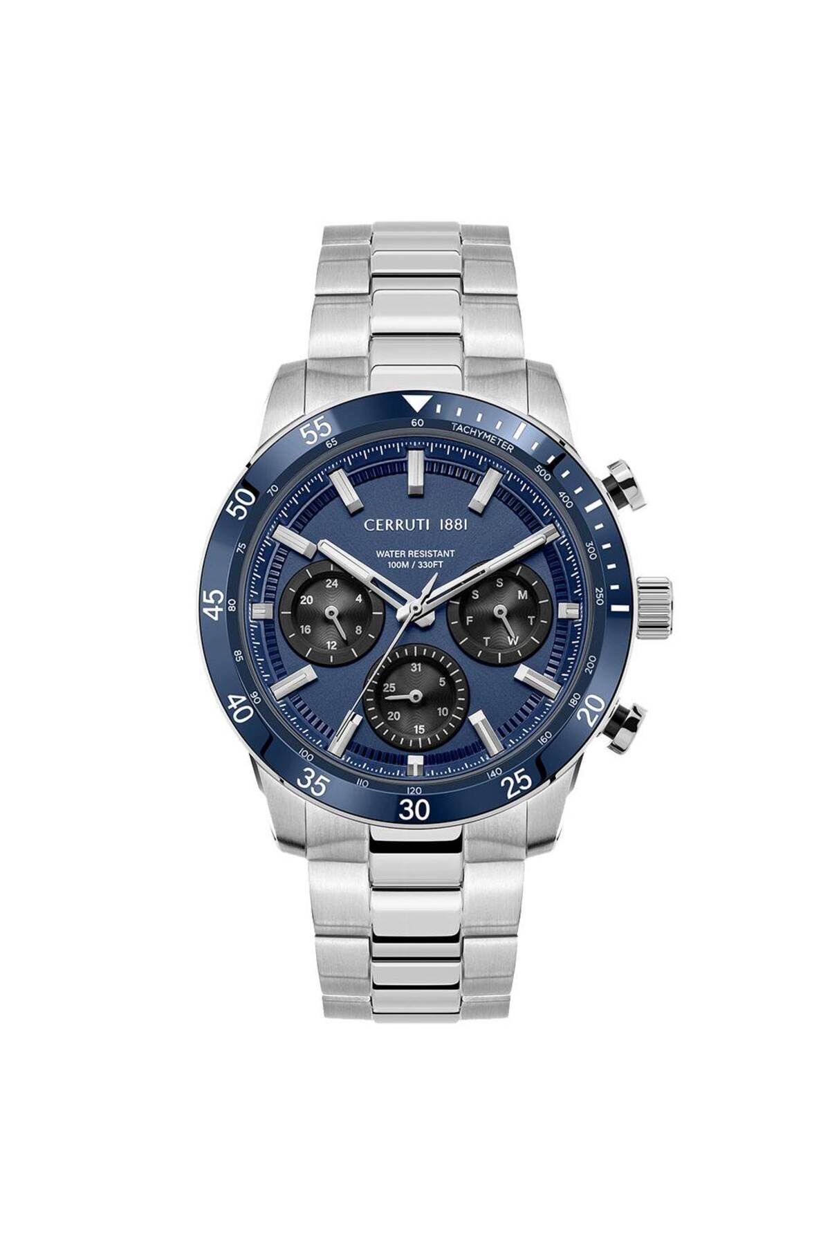 Cıwgk2116604 Quartz Çelik Gri Mavi Kadran 44 Mm Erkek Kol Saati