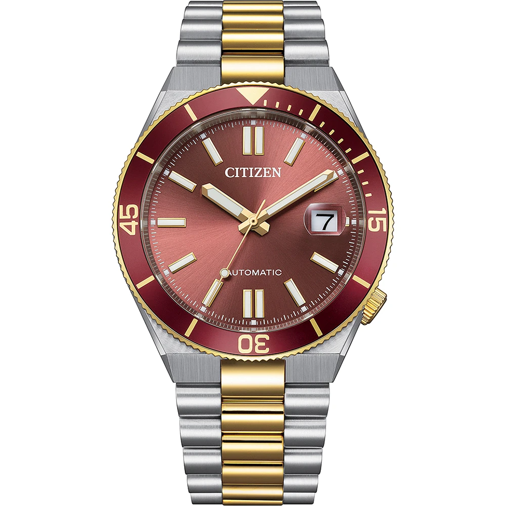 Citizen Tsuyosa Shore Coral Red NJ0234-58X Otomatik Erkek Kol Saati
