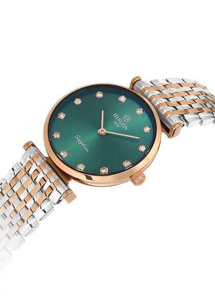 HISLON QL119T-15SR Kadın Kol Saati