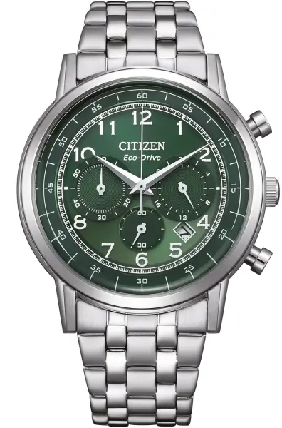 Citizen Ca4630-53X Eco-Drive Chronograph Forest Green Erkek Kol Saati