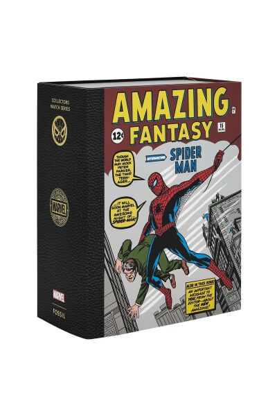 Fossil FLE1197SET Marvel x Fossil Limited Edition SPIDER-MAN Erkek Kol Saati