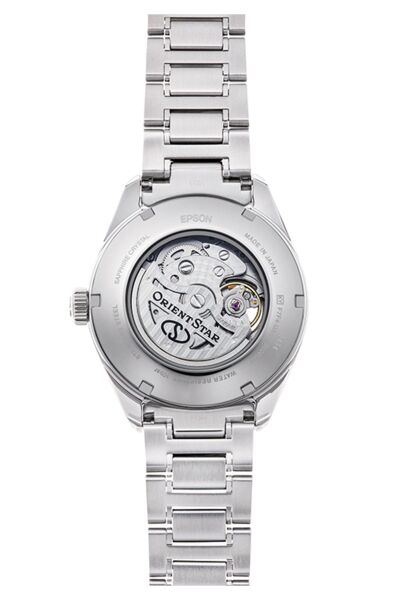 RE-BY0007A00B Otomatik Çelik Open Heart Safir Cam 10 ATM 40 mm Çift Kordonlu Erkek Kol S