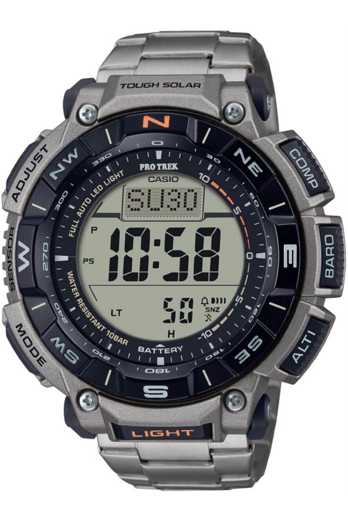 CASIO Protrek Prg-340t-7dr Titanyum Erkek Kol Saati